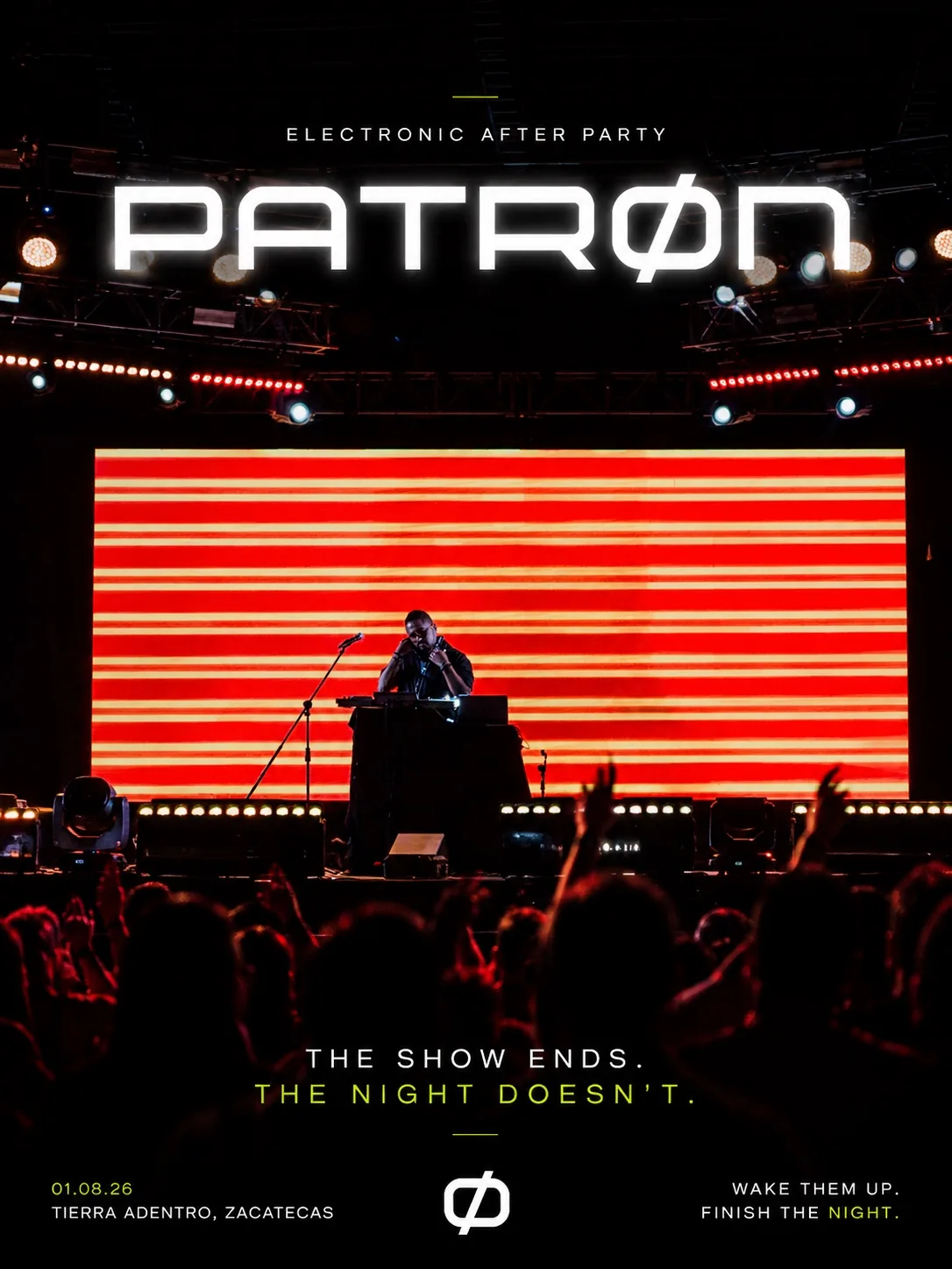 PATRØN Electronic After Party en Tierra Adentro